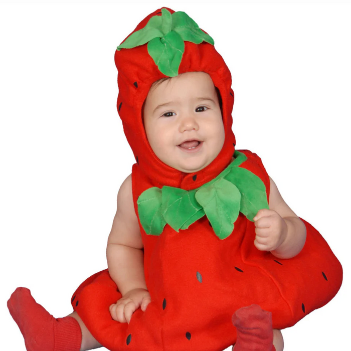 Sweeten Your Baby's Day with the Baby Strawberry Costume