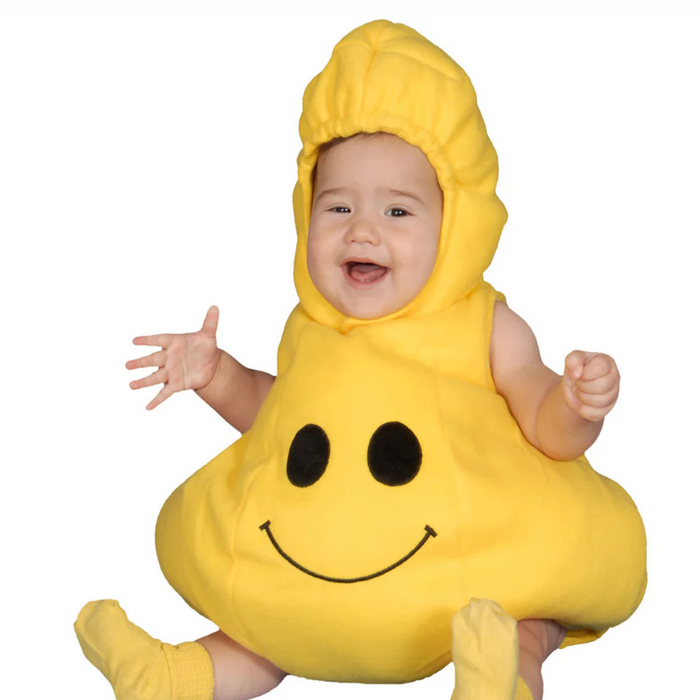 Light Up the Room with the Friendly Little Baby Smiley Costume