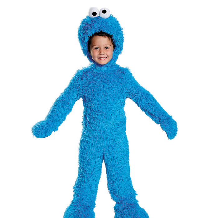 Sweet and Cuddly with the Baby Ex Deluxe Cookie Monster Plush Costume