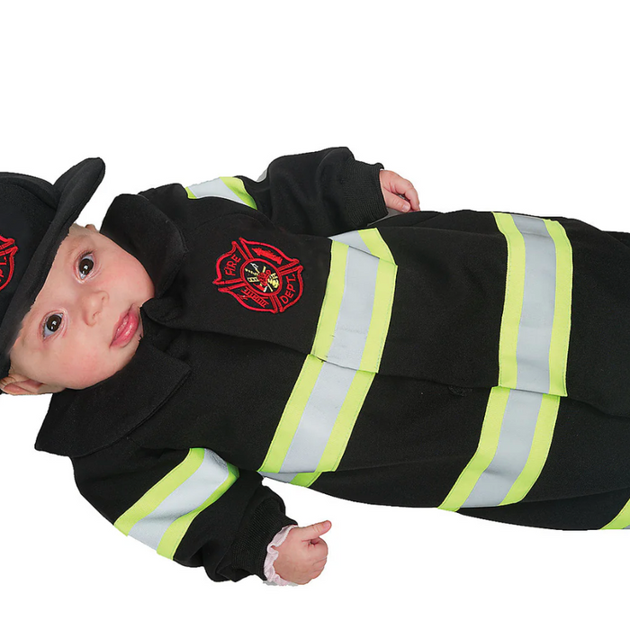 Baby Fireman Bunting Costume - Little Hero in Action! 🚒👶