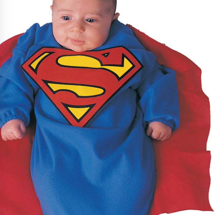 Soaring High with the Superman Deluxe Baby Bunting