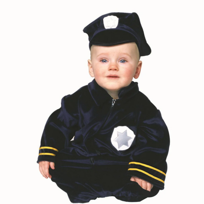 Mini Officer Baby Bunting