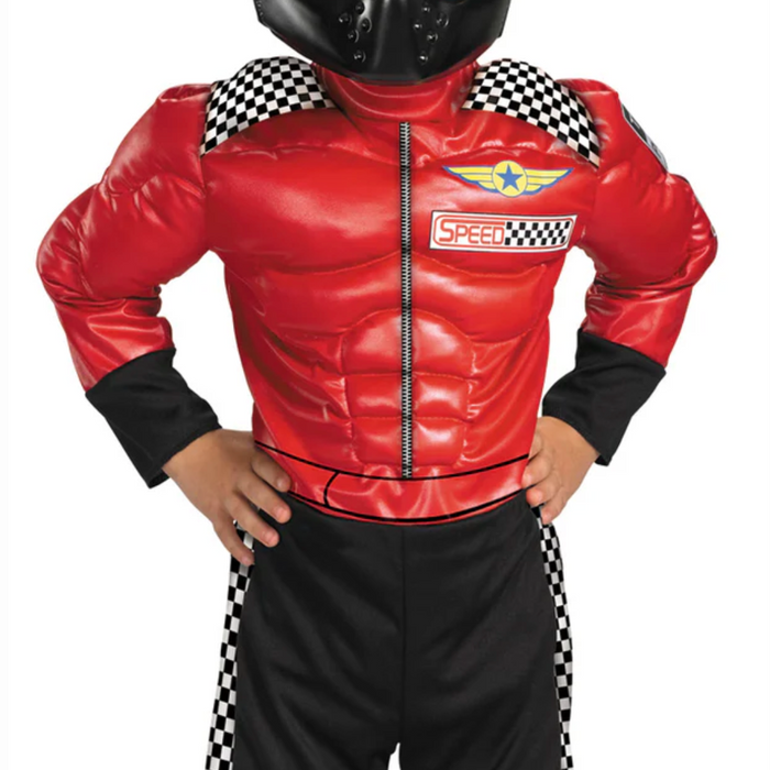 Turbo Race Car Driver Toddler Costume