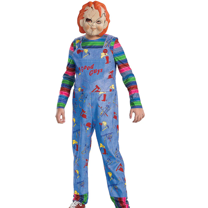 Unleash the Terror with the Classic Chucky Costume for Boys!