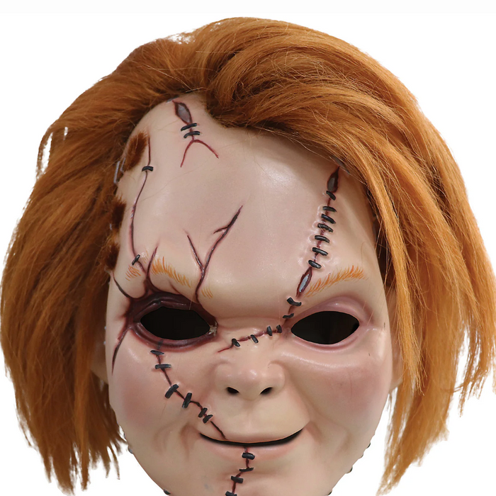 Embrace the Horror with the Curse of Chucky Plastic Mask