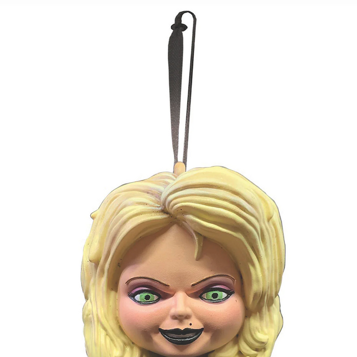 Add a Touch of Horror to Your Decor with the Bride of Chucky Tiffany Ornament