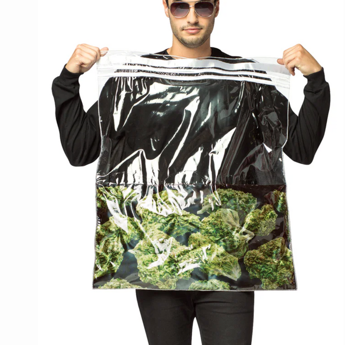 Make a Statement: Bag of Weed Costume and Cannabis Legalization