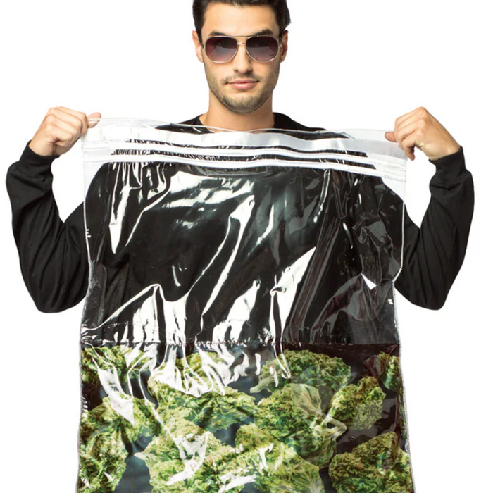 Perfect Icebreaker: Bag of Weed Costume