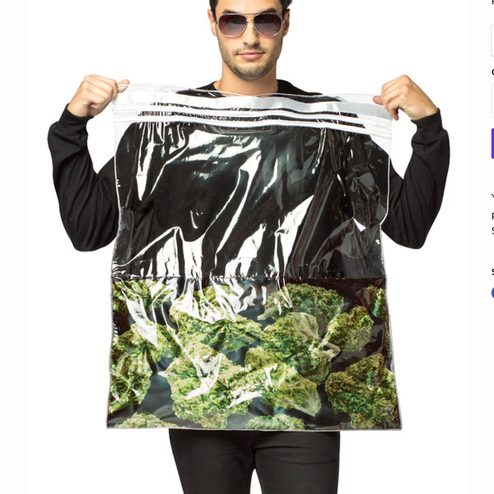 Stand Out This Halloween: Bag of Weed