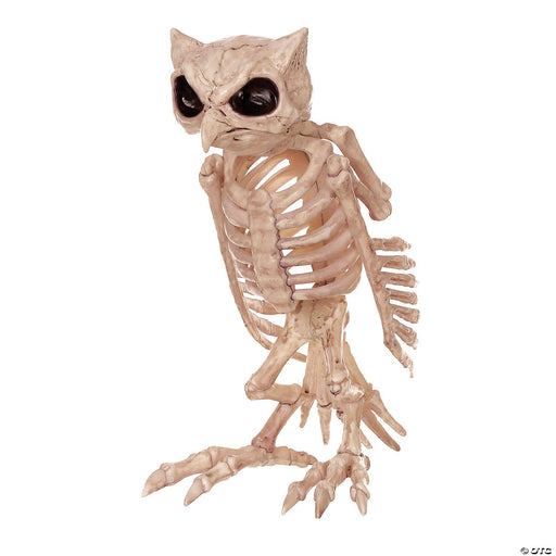 13.5" Owl Skeleton Decoration - The Costume Shop your one stop costume shop!