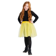 4 Layered Tutu Skirt Costume Accessory - Yellow - image 9