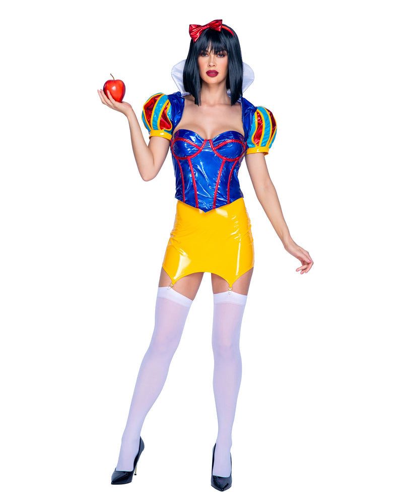 6354 - 4pc Enchanted Forest Vixen - Blue/Red/Yellow / L - image 1
