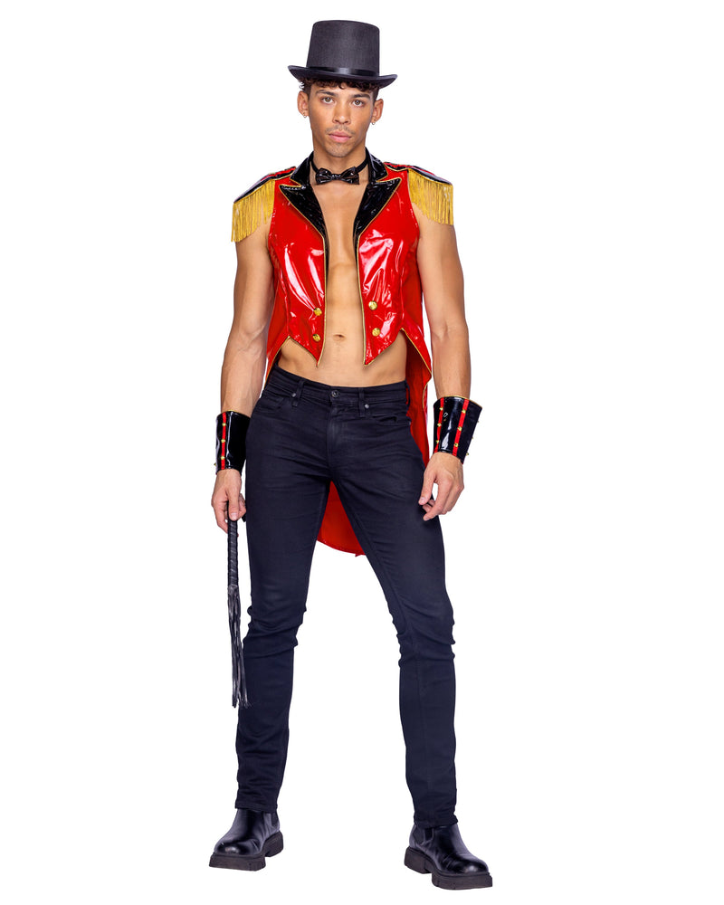6371 - 5pc Dark Circus Master - Black/Red / L - image 1