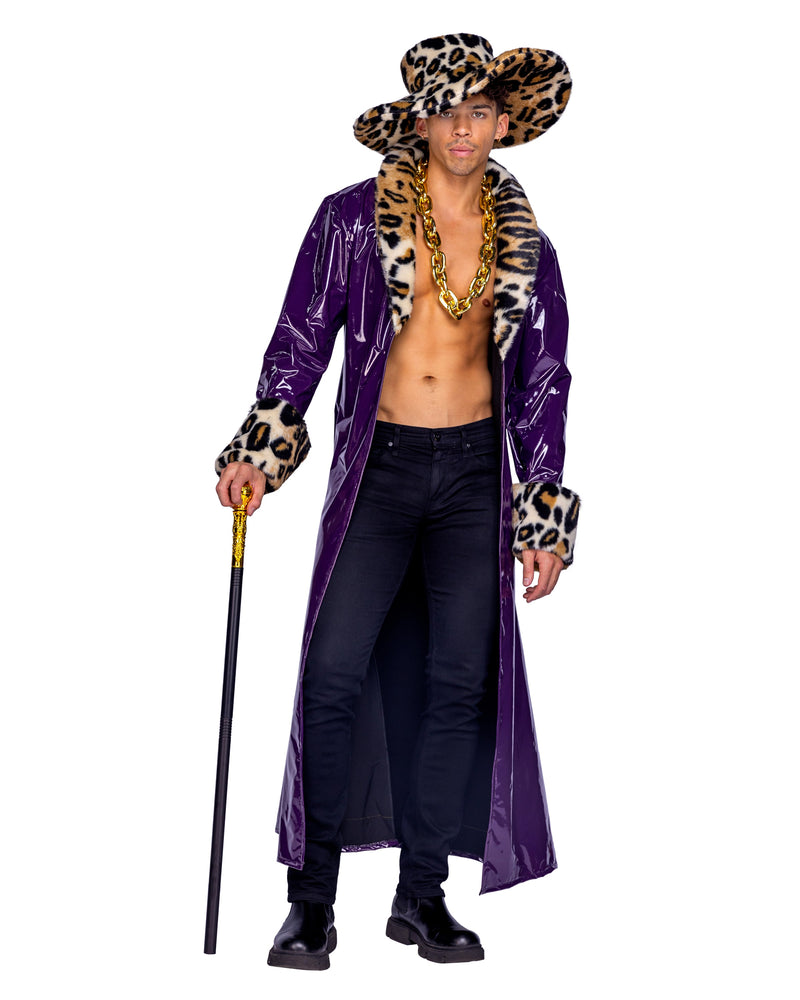 6393 - 2pc King Pimp - Purple/Multi / L - image 1