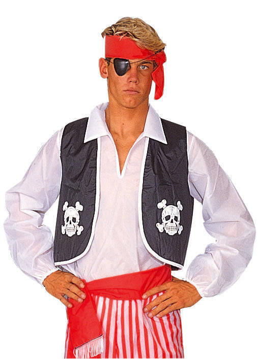 PIRATE SASH SATIN (YELLOW) 66" - Black - image 3