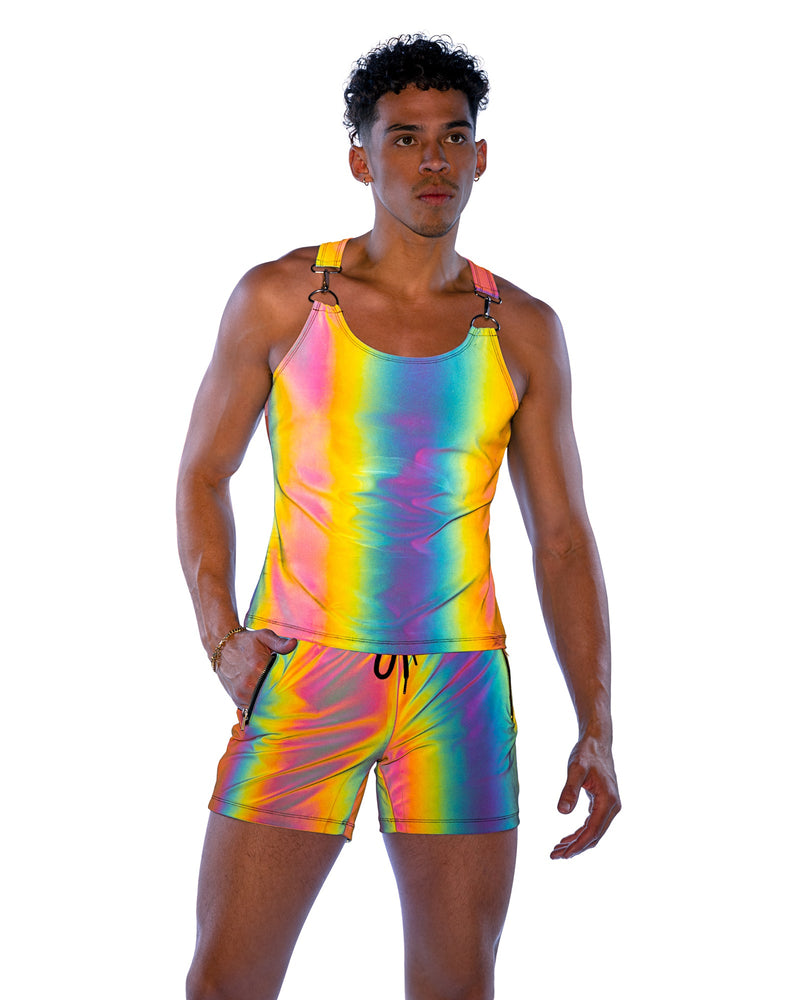 6537 - Reflective Tank Top - Multi / L - image 1