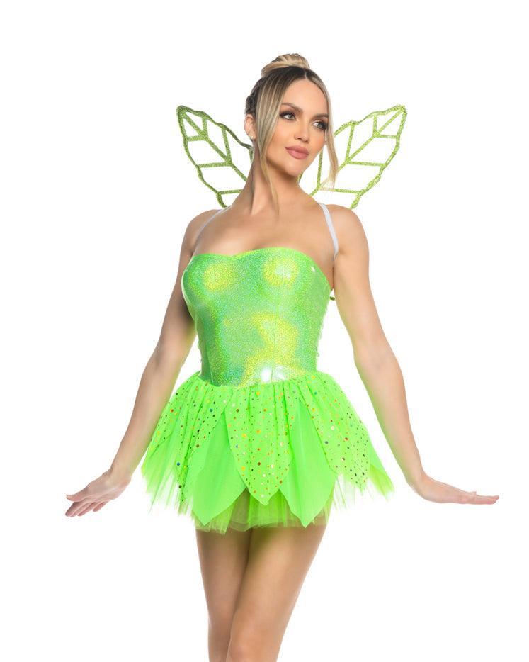 6571 - 3pc Happy Thoughts Pixie - Green / L - image 1