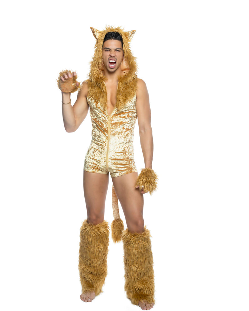 6577 - 2pc Lusty Lion King - Gold / L - image 1