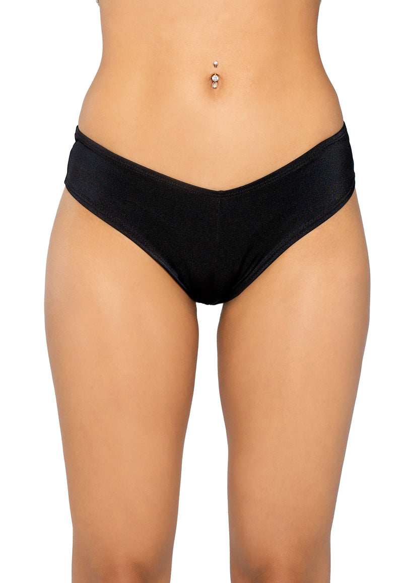 6732 - Pucker Back Shorts - Black / O/S - image 1