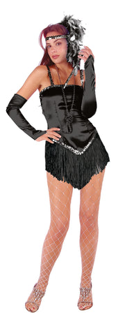 Sexy Fringe Time Flapper | Costume-Shop.com - 81449BK-L - image 24