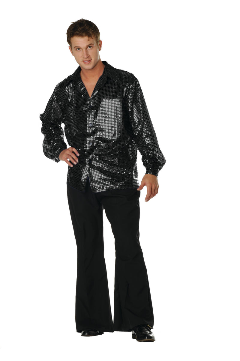 Adult Disco Inferno Red | Costume-Shop.com - Black - image 5
