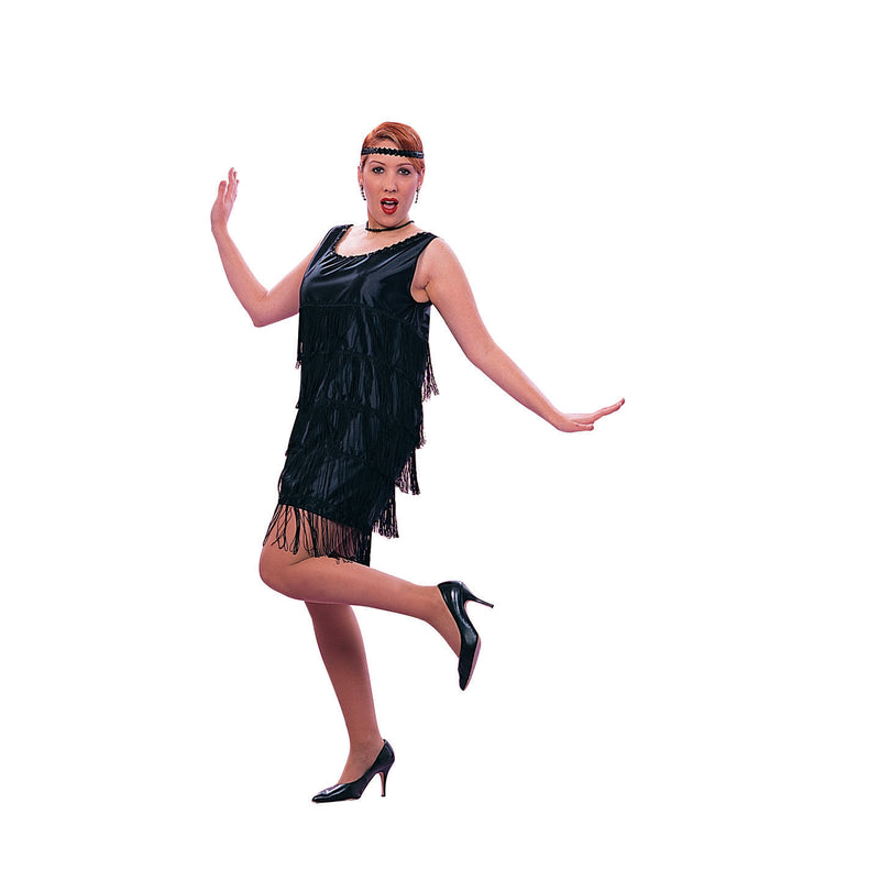Adult Tiered Fringe Flapper | Costume-Shop.com - Red - image 3
