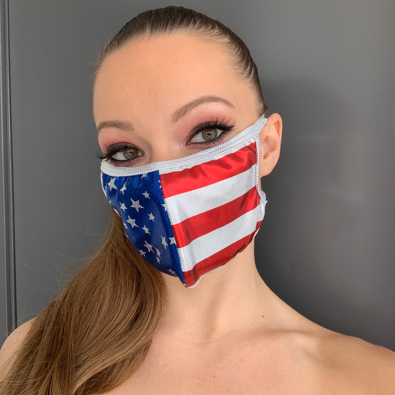 American Flag Face Mask - American Flag / O/S - image 1