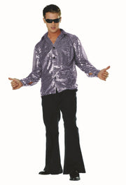 Men's Disco Inferno - Purple | Costume-Shop.com - 80175-SV-S - image 3