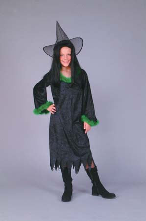 Gothic Witch Child Costume | Costume-Shop.com - Medium - image 3