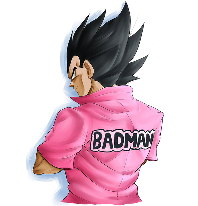 Vegeta Badman Shirt