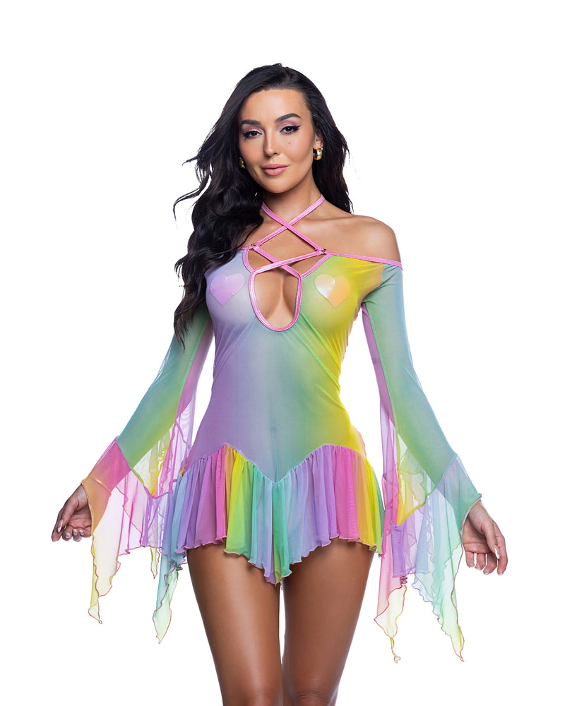 JR261 - Flow Dress - Butterfly / L/XL - image 4