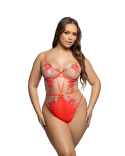 LI1051 - Wild Fire Teddy - Coral / L - image 2