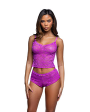 LI1075 - Infinite Lace Teddy - Blue / L/XL - image 4