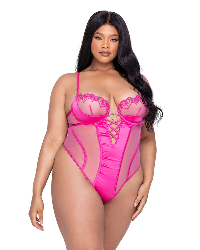 LI624 - Bubblegum Heart Teddy - Pink / L - image 2