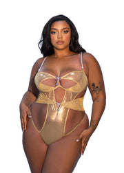 LI725 - Gilded Beauty Teddy - Gold / L - image 2