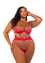 LI760 - Peppermint Kiss Teddy - Red / L - image 2