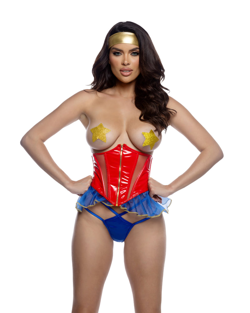 LI811 - Smoldering Wonder 5pc Set - Blue/Red/Gold / L - image 1