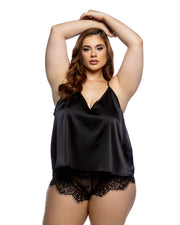 LI824 - Sweet Dreams 2pc Lounge Set - Black / L - image 1