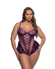 LI840 - Cheri Amore Teddy - Black / L - image 2