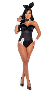 PB130 - 9PC Playboy Boudoir Bunny - Black / L - image 1