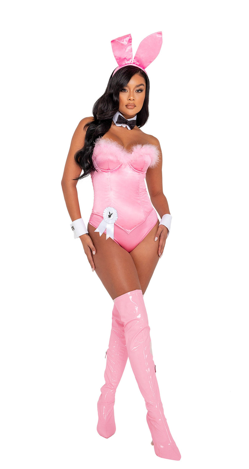 PB130 - 9PC Playboy Boudoir Bunny - Black / L - image 2