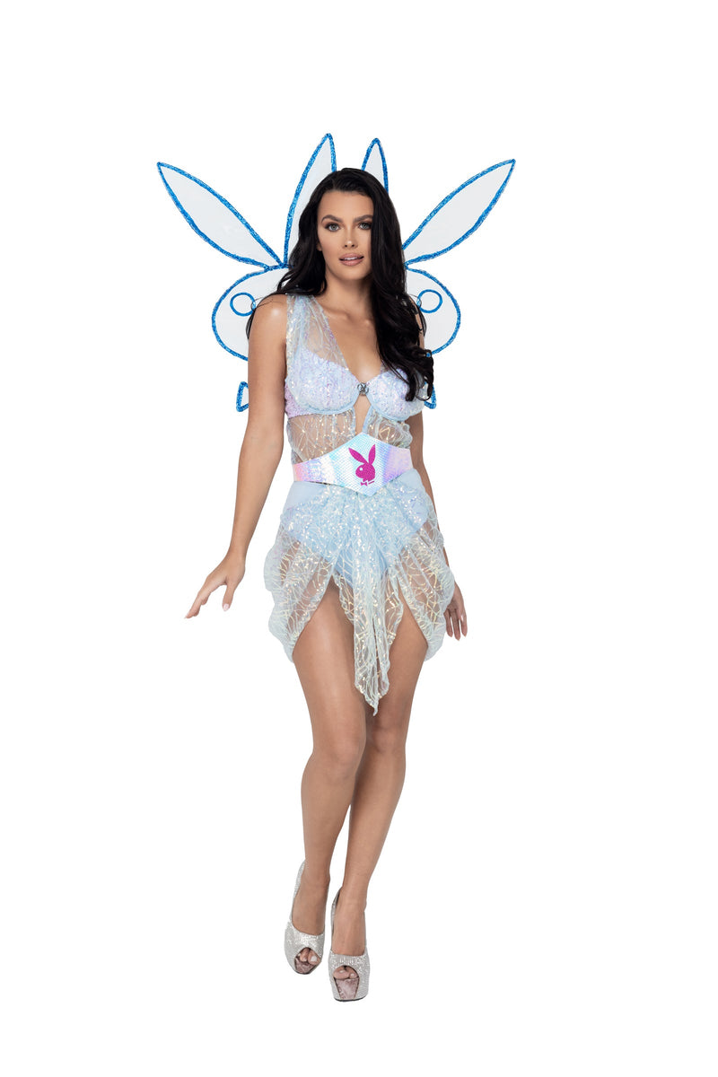 PB152 - 3PC Playboy Mystical Fairy - Blue/Multi / L - image 1