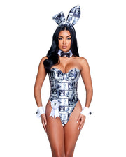 PB157 - 8PC Playboy Bunny Cover Girl - Black/White / L - image 2