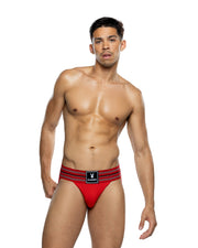 PBLI145 - Playboy Mens Locker Room Classic Jock - Black / L - image 2