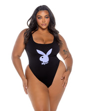 PBLI149 - Playboy Icon Bodysuit - Black / Large - image 2