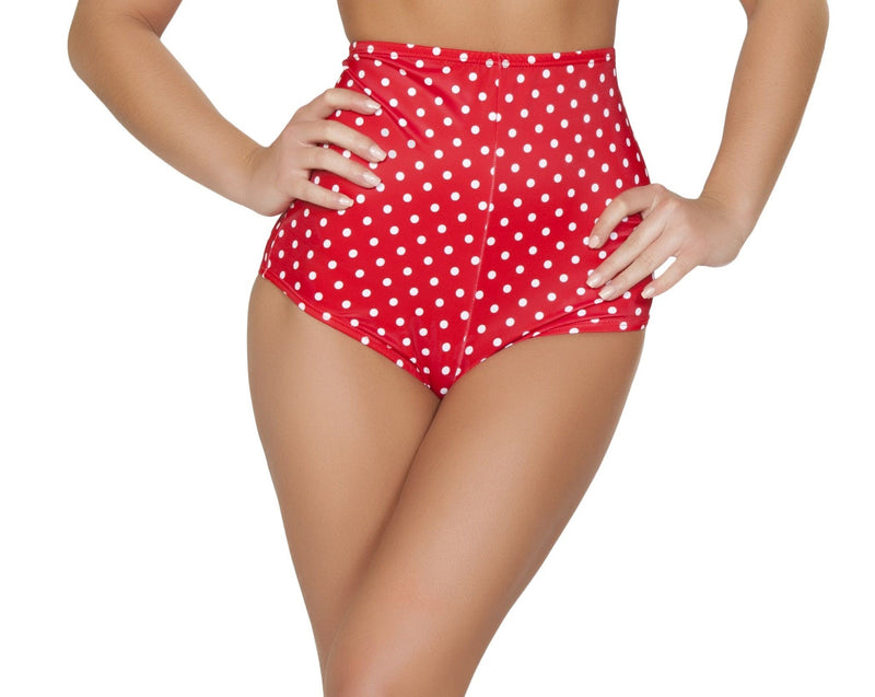SH3090 - Red/White - Red/White Polkadot / M/L - image 1