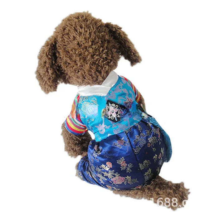 Embroidered Dog Costume