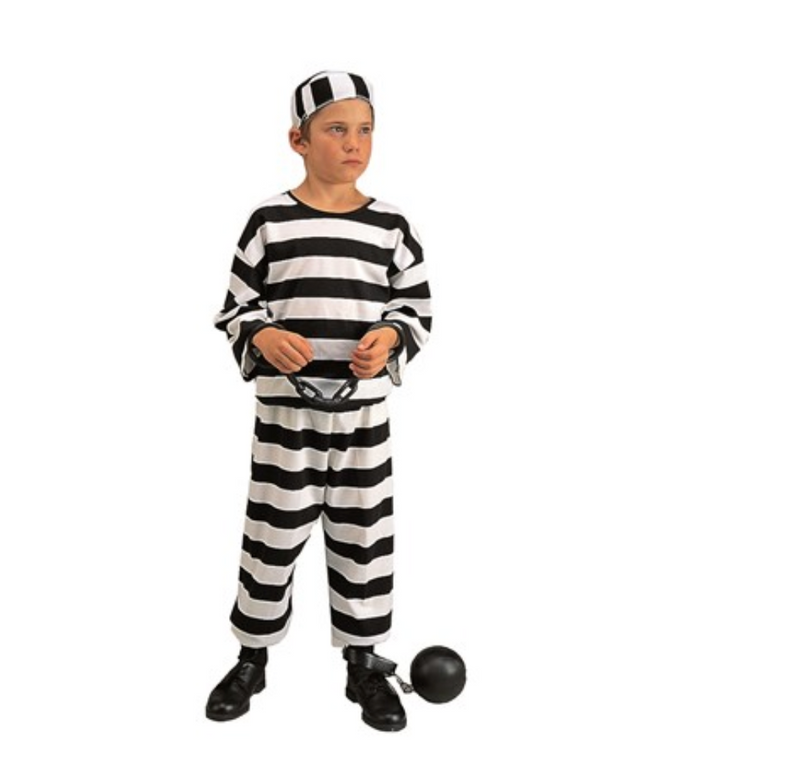 Child Convict Costume | Costume-Shop.com - Large - image 1
