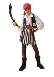 Pirate Girl Costume Set | Costume-Shop.com - Large - image 1