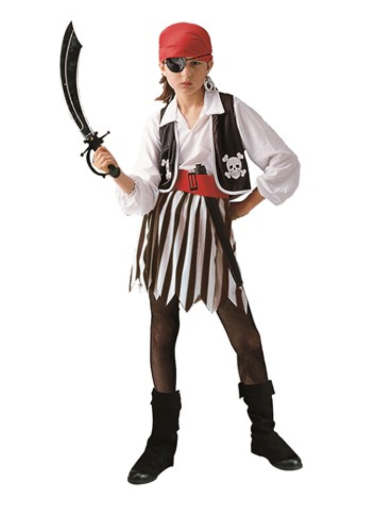 Pirate Girl Costume Set | Costume-Shop.com - Large - image 1